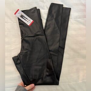 Joie Black Faux Leather Leggings | Women’s XS | NWT